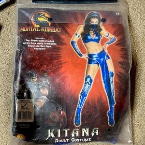 Mortal Kombat Kitana halloween cosplay costume